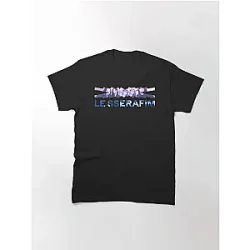 Oversized KL0302 Le Sserafim T-Shirts