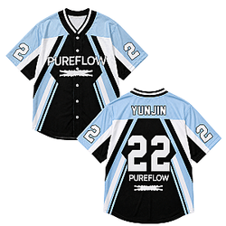 LE SSERAFIM Yunjin 22 HTCT3007 Le Sserafim Baseball Jersey