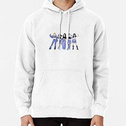 LE SSERAFIM ANTIFRAGILE Digital Illustration Pullover Hoodie