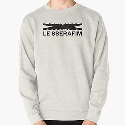 KPOP LE SSERAFIM LOGO Pullover Sweatshirt