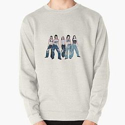 LE SSERAFIM UNFORGIVEN Digital Illustration  Pullover Sweatshirt
