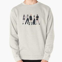 LE SSERAFIM ANTIFRAGILE Digital Illustration Pullover Sweatshirt