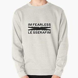Le sserafim logo - les serafim band girl Pullover Sweatshirt