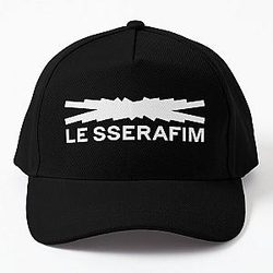 Le Sserafim KPop HD Logo Baseball Cap