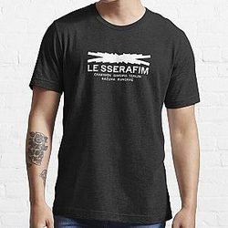 LE SSERAFIM Chaewon Sakura Yunjin Kazuha Eunchae Essential T-Shirt