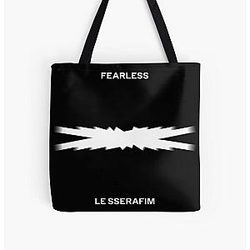 LE SSERAFIM Fearless All Over Print Tote Bag