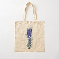 Le Sserafim Floral Lightstick kpop  Cotton Tote Bag