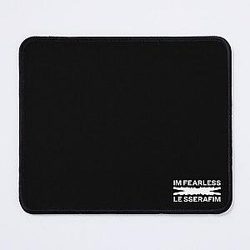 LE SSERAFIM LOGO (Black) Mouse Pad