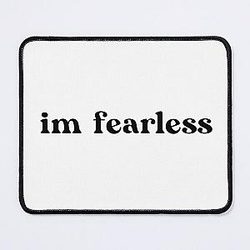 le sserafim im fearless Mouse Pad