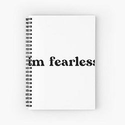 le sserafim im fearless Spiral Notebook