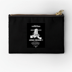 Lethal Weapon The World Is My Stage Lethal Weapon Zipper Pouches
