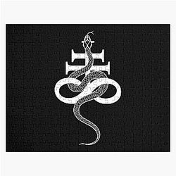 Snake Leviathan Cross Jigsaw Puzzle