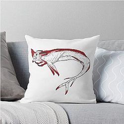 Subnautica Reaper Leviathan Throw Pillow