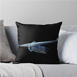 Ghost Leviathan Throw Pillow
