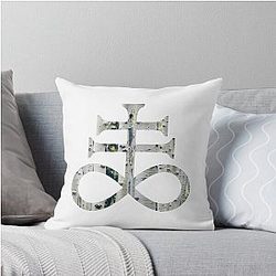 Leviathan Birch Throw Pillow