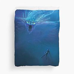 Subnautica Ghost Leviathan Duvet Cover