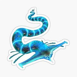 Subnautica Ghost Leviathan Sticker