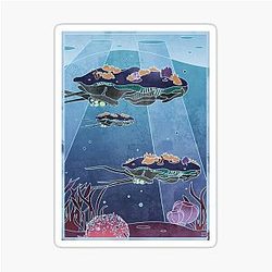 Reefback Leviathan Sticker