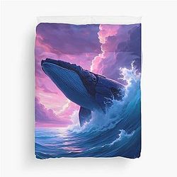 Celestial Leviathan Duvet Cover