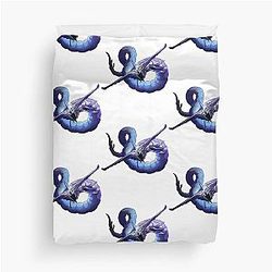 Ghost Leviathan Duvet Cover