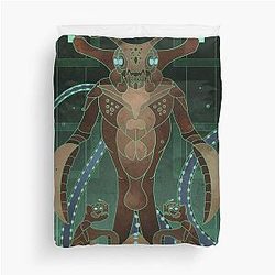 Sea Emperor Leviathan Duvet Cover