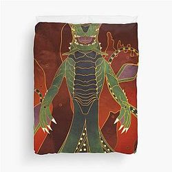 Sea Dragon Leviathan Duvet Cover