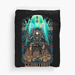 Leviathan Diver Duvet Cover