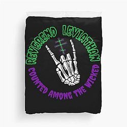 Reverend Leviathan Duvet Cover