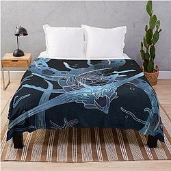 Subnautica Ghost Leviathan Throw Blanket