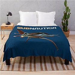 Subnautica - Reaper Leviathan Throw Blanket