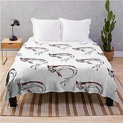 Subnautica Reaper Leviathan Throw Blanket
