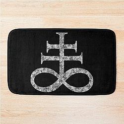 Worn Leviathan Cross Bath Mat