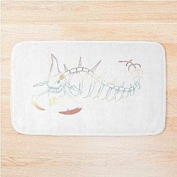 Skeletal Gradient Reaper Leviathan Bath Mat