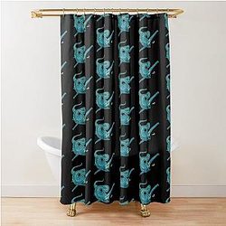 Ghost Shower Curtain