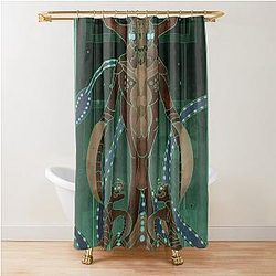Sea Emperor Leviathan Shower Curtain