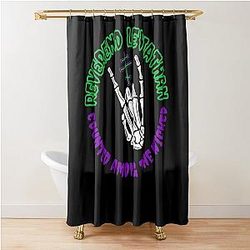 Reverend Leviathan Shower Curtain
