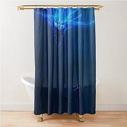 Subnautica Leviathan Shower Curtain