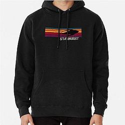 Retro Starburst Farscape Moya Leviathan Pullover Hoodie