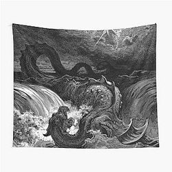 The defeat of Leviathan - Gustave Doré Tapestry