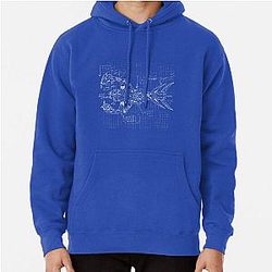 White Leviathan Blueprint Atlantis Pullover Hoodie