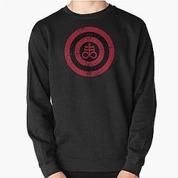 Satanic Red Leviathan Cross Pullover Sweatshirt