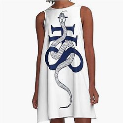 Snake Leviathan A-Line Cross Dress