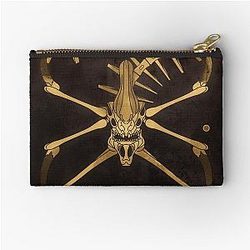 Reaper Leviathan Skeleton Light Zipper Pouch