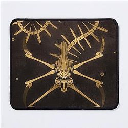 Reaper Leviathan Skeleton Light Mouse Pad