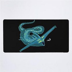 Ghost Leviathan Desk Mat