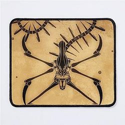 Leviathan Skeleton Dark Mouse Pad