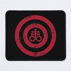Satanic Leviathan Cross Mouse Pad