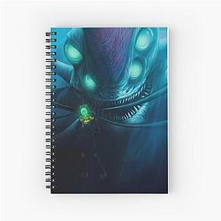 Subnautica Game FANART Reaper Leviathan Spiral Notebook