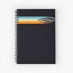 Vintage Leviathan Spiral Notebook