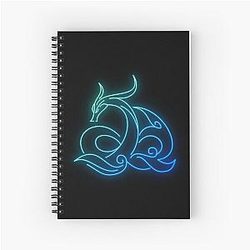 Neuvillette Constellation Genshin Impact Leviathan Judicator Spiral Notebook